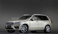 1/18 CSM Volvo XC90 7 Seats SUV 2015 Gold Dealer Edition